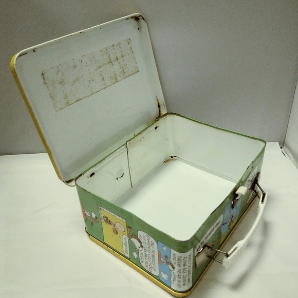 Peanuts vintage lunchbox & Snoopy plaque bundle. - Picture 8 of 16